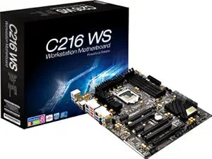 ASRock C216 WS ATX DDR3 Intel Motherboard — main product image