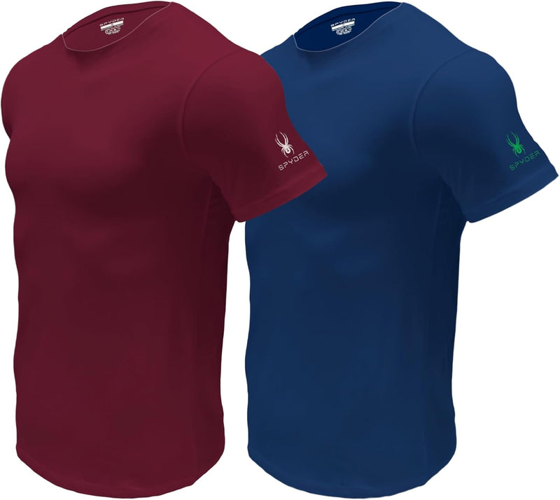 Spyder Performance Moisture Wicking Undershirts: Soft Stretch Crew Neck — main product image