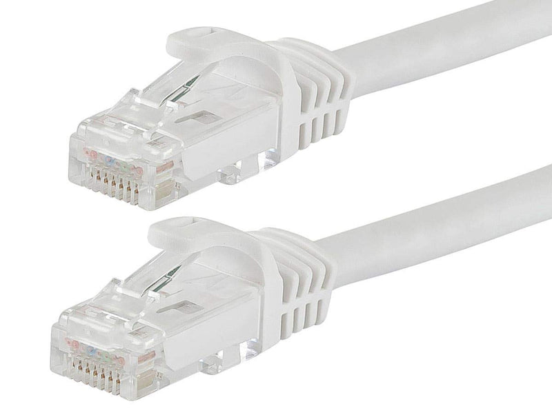 Monoprice 111254 Cat5e Ethernet Cable RJ45 14ft White — main product image