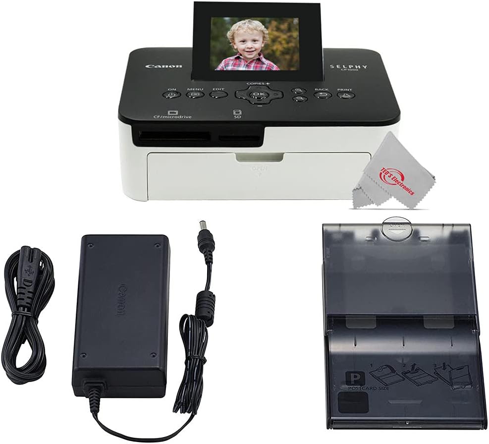 Canon AFA043N700 Selphy CP1000 Compact Photo Printer