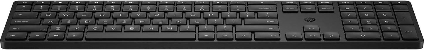 HP 4R184AA#ABL Programmable Wireless Keyboard Black Ergonomic