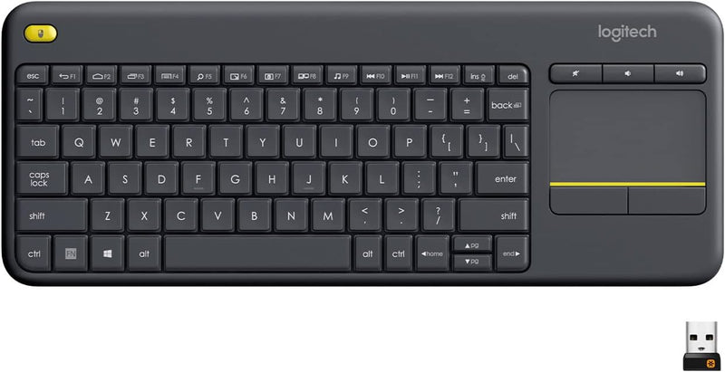 Logitech K400 Plus Wireless Touch Keyboard with Touchpad — main product image