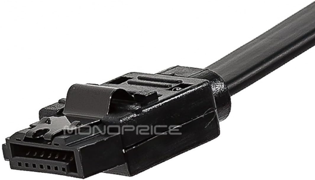 Monoprice 108779 SATA 6Gbps Data Cable Locking