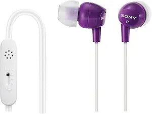 Sony DREX14VP/VLT Violet Earbud Headset iPhone Android — main product image