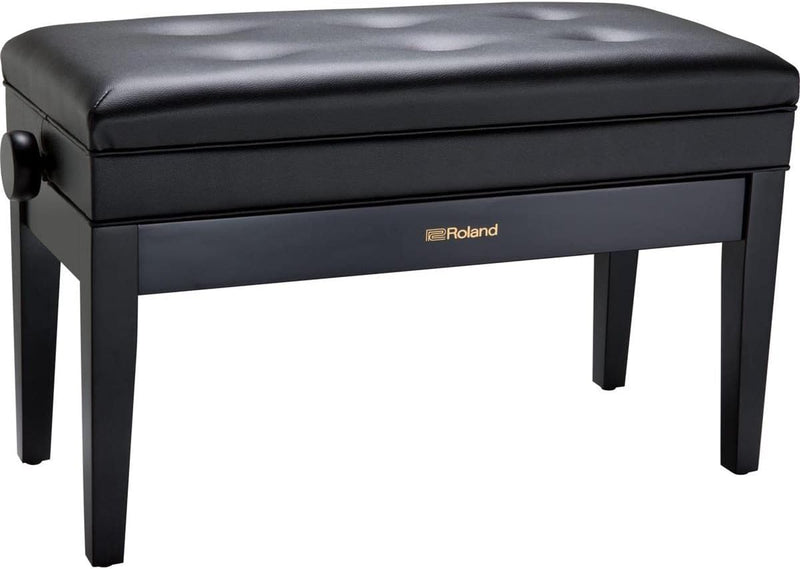 Roland RPB-D400 Piano Bench Adjustable Height Satin Black — main product image