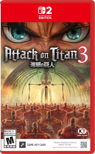 KT Attack on Titan 3 SteelBook Launch Edition for Switch 2 — main product image