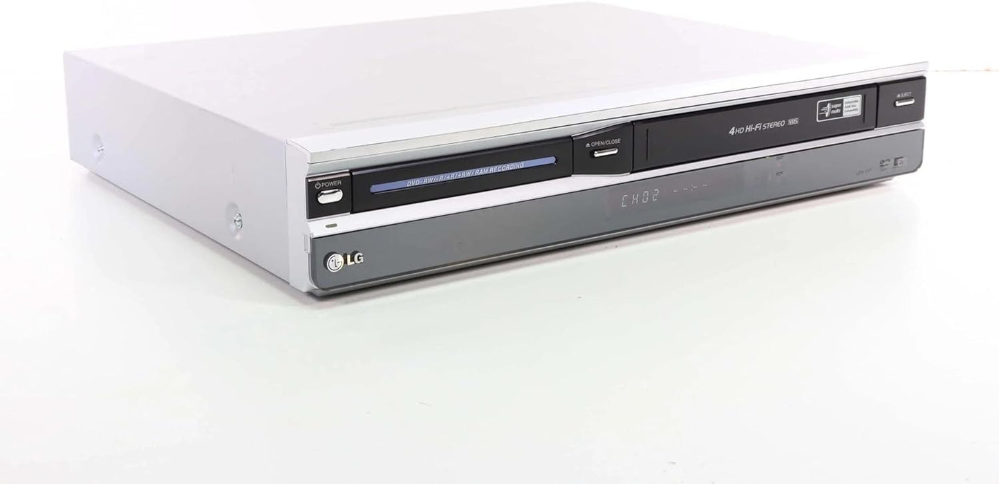 LG Multi-Format DVD Recorder VCR Combo Digital Tuner Renewed