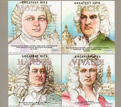 Sony Mozart / Bach / Handel Greatest Hits — main product image
