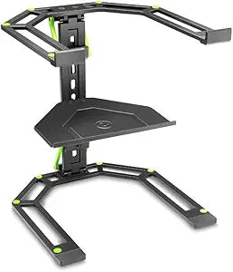 Gravity GLTS01B DJ Controller Laptop Stand Black — main product image