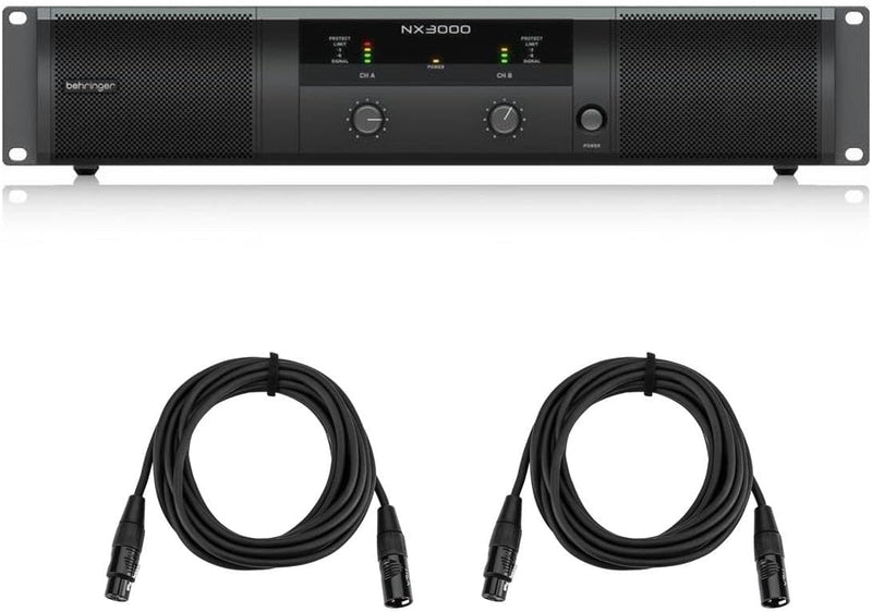 Behringer NX3000 3000W Class-D Power Amplifier — main product image