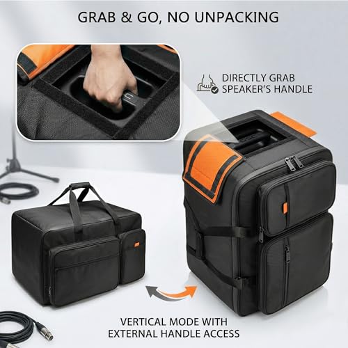 Amazing Fair 12-Inch Speaker Bag with Corner Protection Pads — main product image