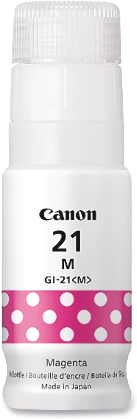 Canon GI-21 Magenta Ink Bottle for MegaTank Printers
