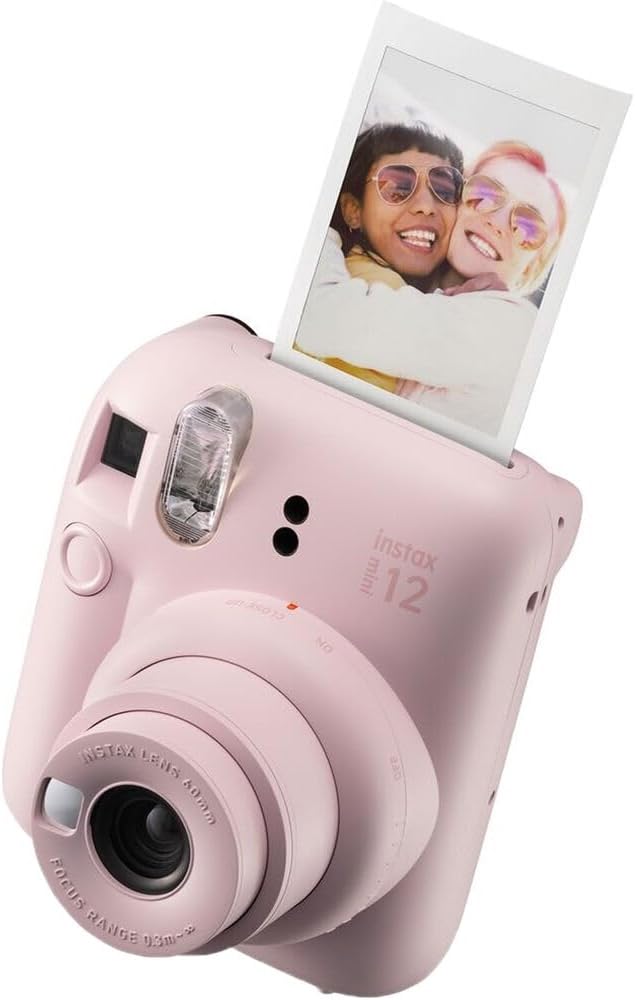 Fujifilm INSTAX Mini 12 Pink Instant Camera Bundle