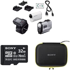 Sony HDRAS200VR/W Action Cam Travel Bundle