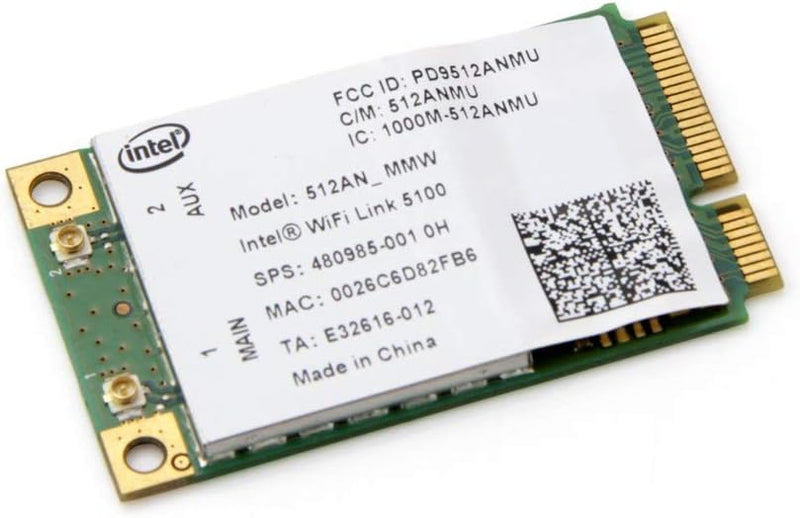 Intel 5100 WIFI Wireless Mini PCI-E Card — main product image