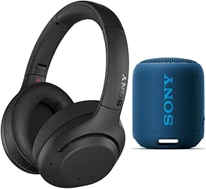 Sony WH-XB900N Extra BASS Noise Cancelling Headphones Bundle