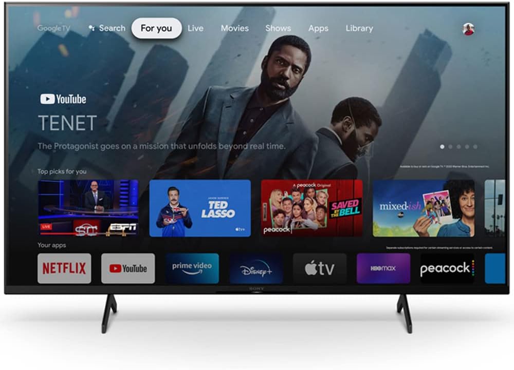 Sony E23SNKD55X80K 55-Inch 4K Smart LED TV (2022)