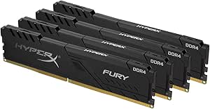 HyperX Fury 128GB (4x32GB) DDR4 3000MHz RAM