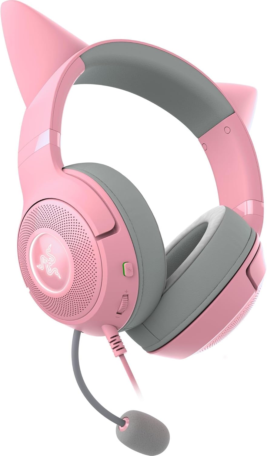 Razer RZ04-04730100-R3U1 Kraken Kitty V2: Pink RGB Headset