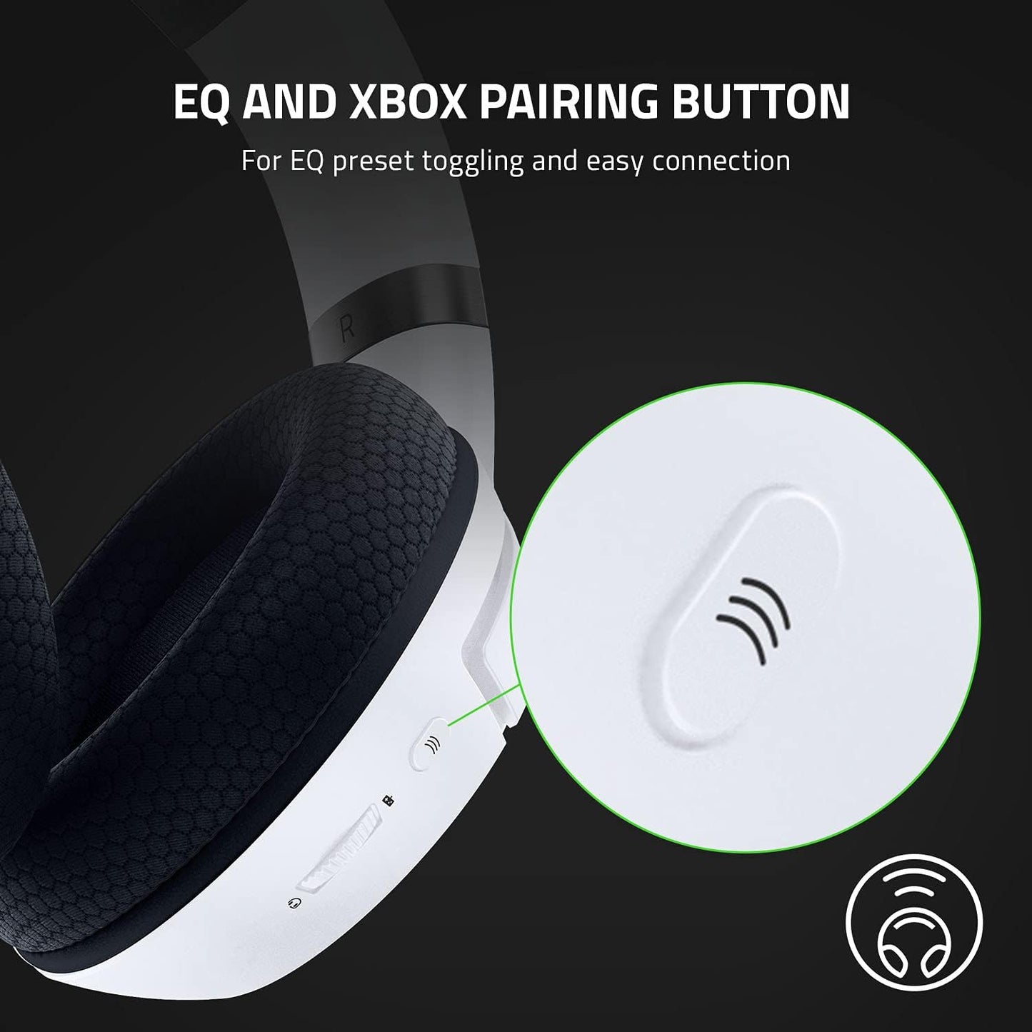 Razer Kaira8 Wireless Gaming Headset Xbox - White Renewed