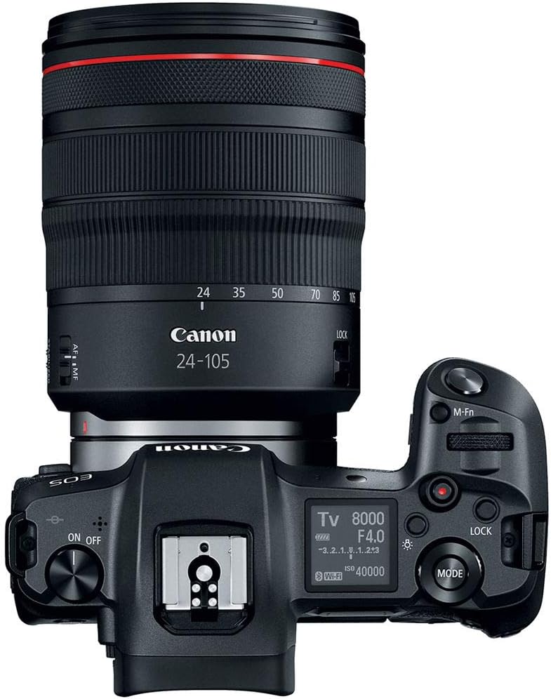 Canon 3075C002 EOS R Full-Frame Mirrorless Camera Body 4K UHD