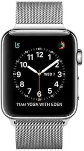 Apple MNPU2LL/A Series 2 42mm Stainless Steel Smartwatch — main product image