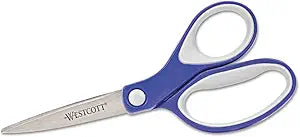 Westcott 15553 Kleenearth 7-Inch Recycled Handle Scissors — main product image