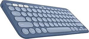 Logitech 920-011131 K380 Bluetooth Multi-Device Keyboard for Mac - Blueberry