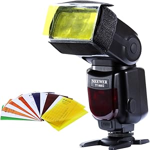 Neewer CF-07 Universal Speedlite Flash Filter Set