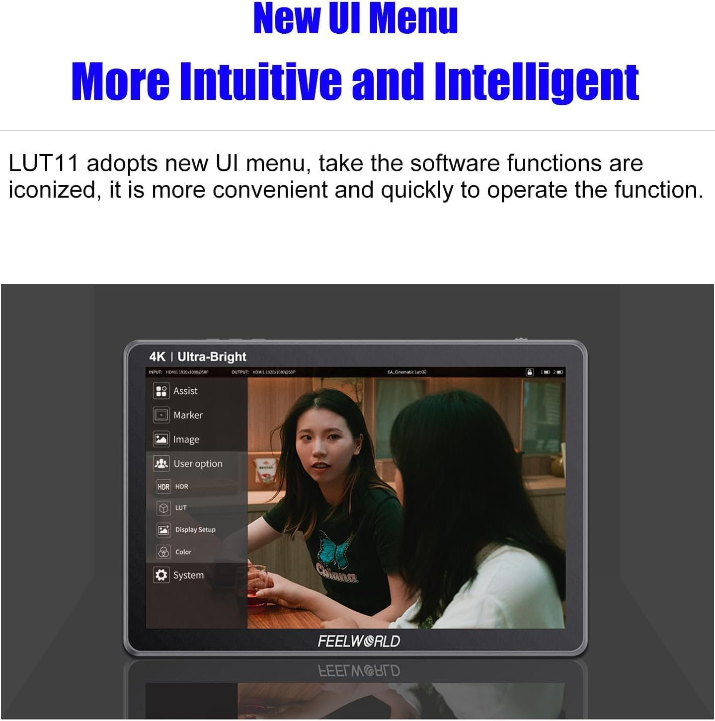 FEELWORLD LUT11 10.1" 2000nit Touch Screen Monitor