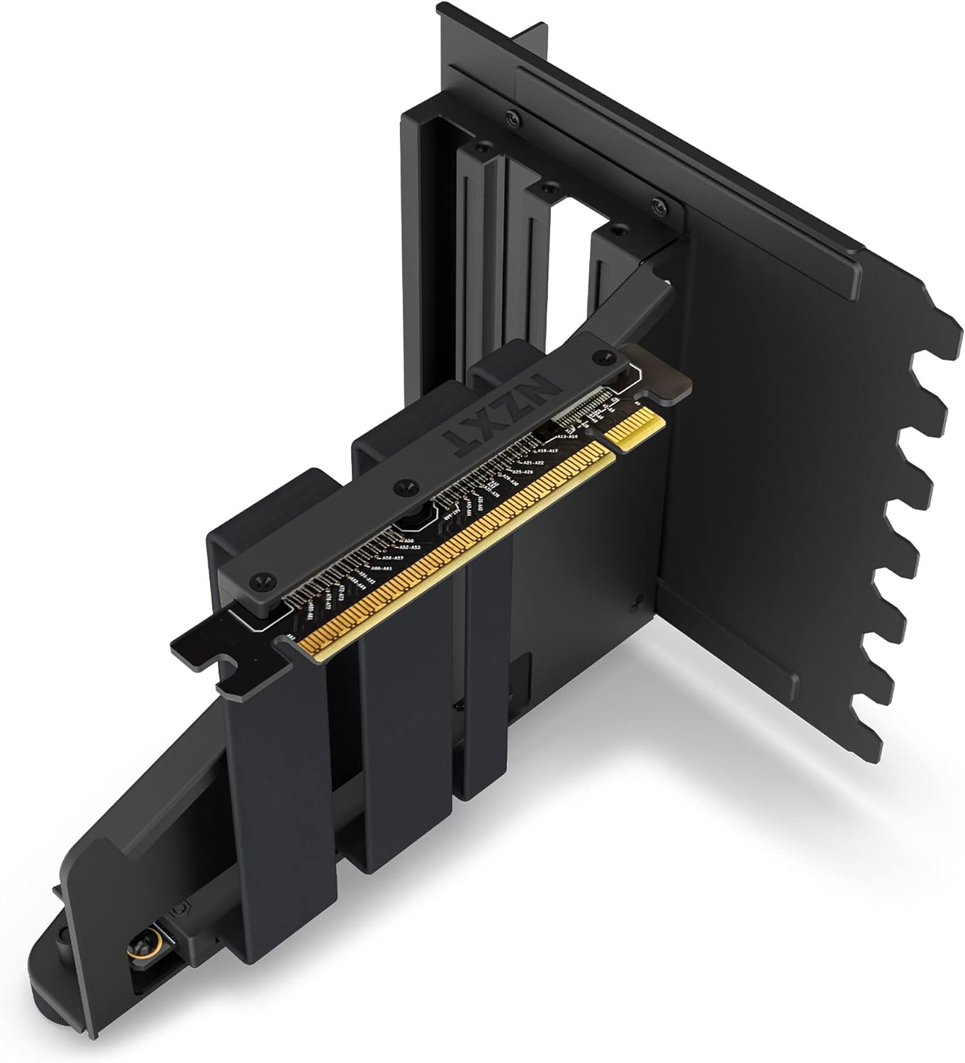 NZXT AB-RH175-B1 Vertical GPU Mounting Kit - PCIe 4.0 Riser, Black