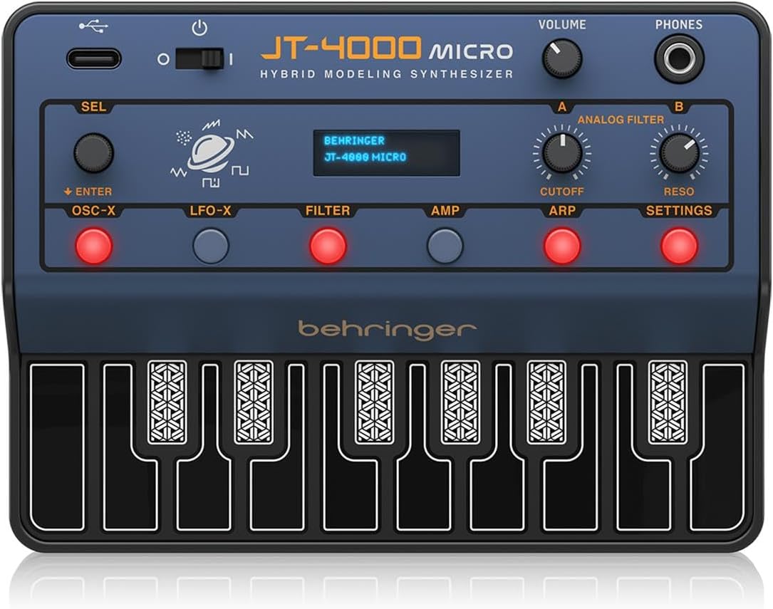 Behringer JT-4000 MICRO 4-Voice Hybrid Synthesizer