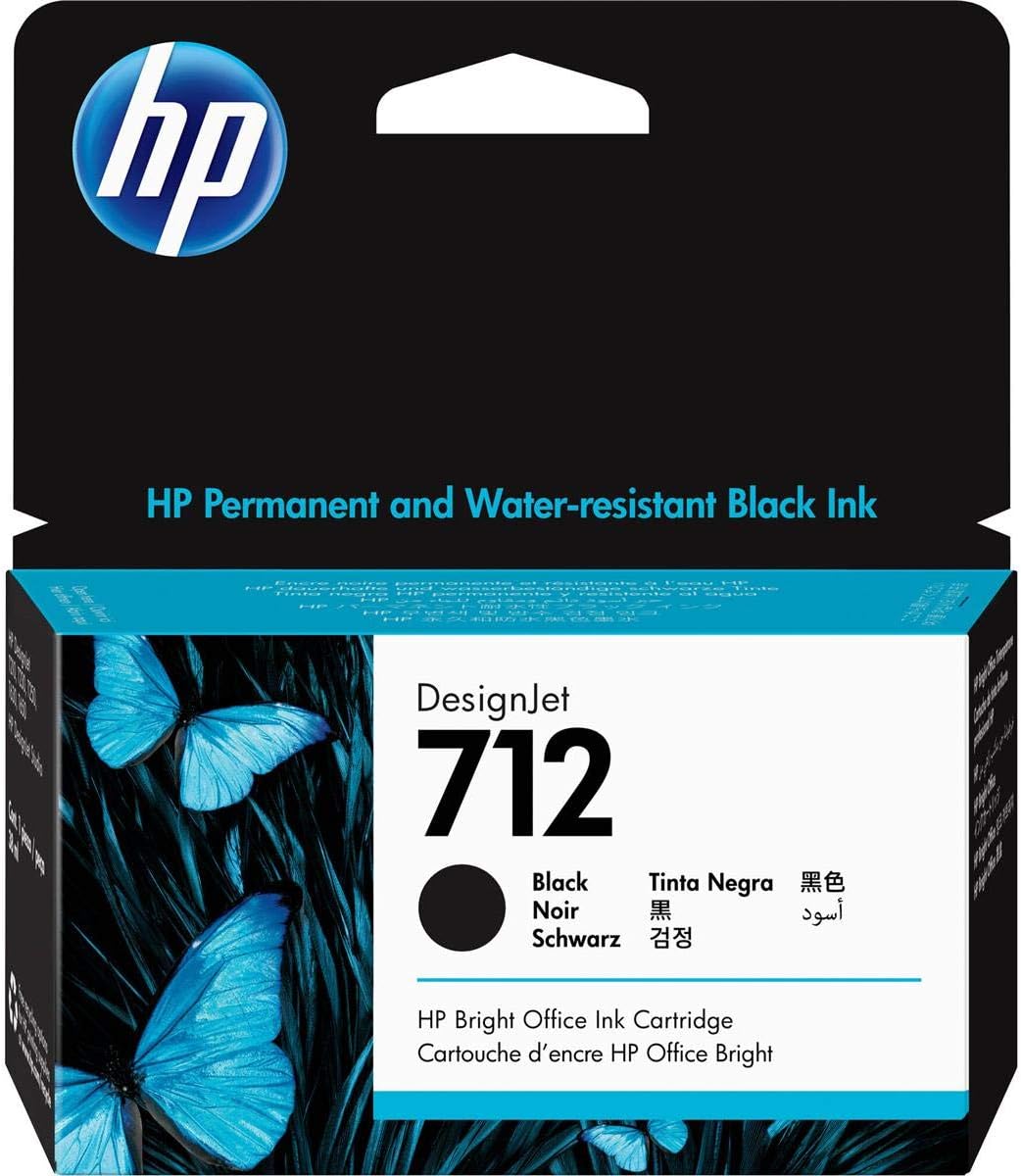 HP 712 Cyan DesignJet Ink Cartridge - 29ml