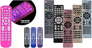GE 44221 Backlit Universal Remote Control - Pink