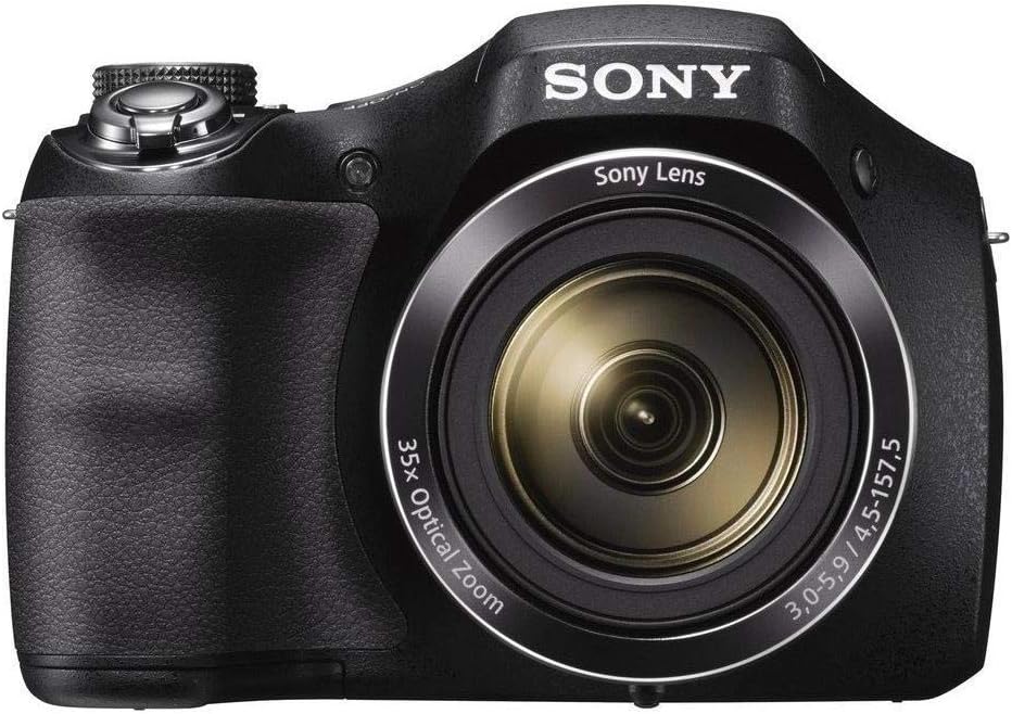 Sony DSCH300/B Cyber-shot 20.1MP Digital Camera (Black)