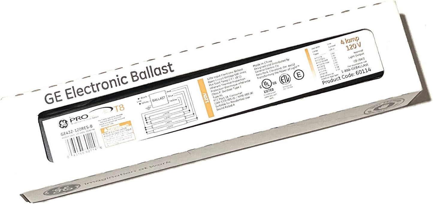 GE 4316860114 120V Electronic Fluorescent Light Ballast