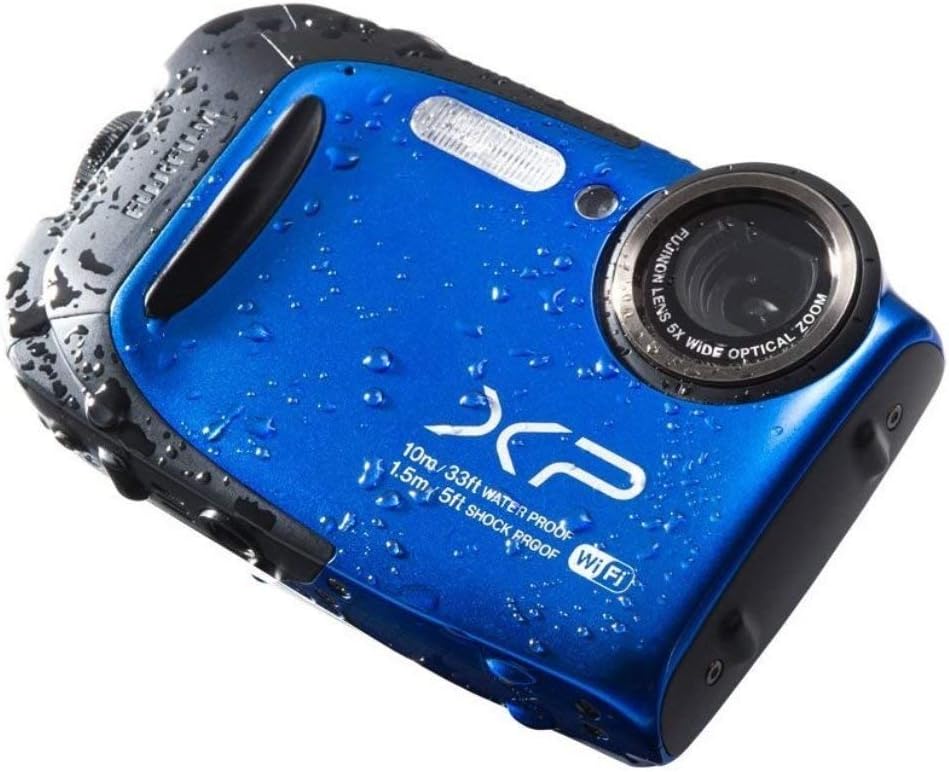 Fujifilm XP75/XP70-BLUE 16.4MP Waterproof 5X Zoom Camera