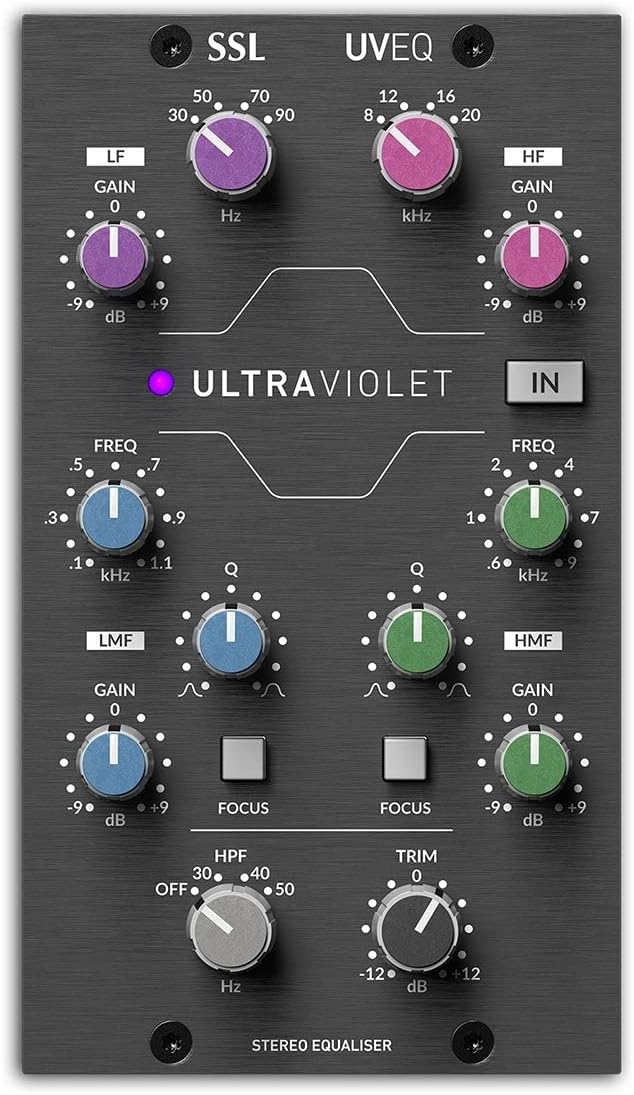 Solid State Logic 500ULTRAVIOLETSTEREOEQ 500-Series UltraViolet EQ