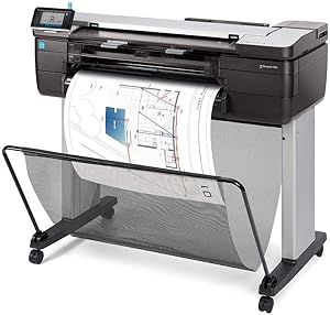 HP DesignJet T830 24" Wireless Multifunction Plotter (Renewed)