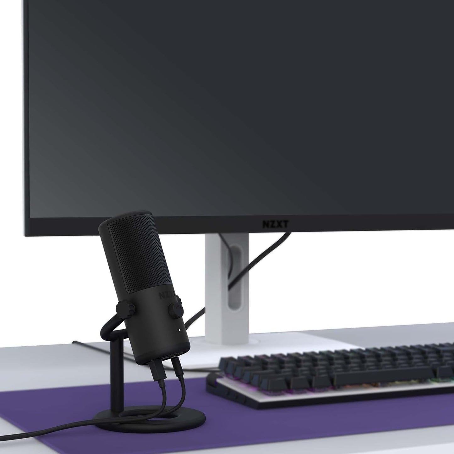 NZXT AP-WMMIC-B1 Capsule Mini USB Streaming Microphone