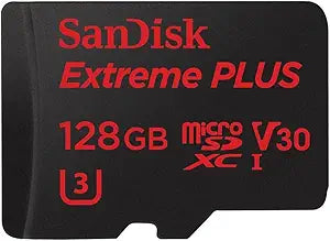 SanDisk SDSQXWG-128G-ANCMA 128GB Extreme Plus MicroSD Card