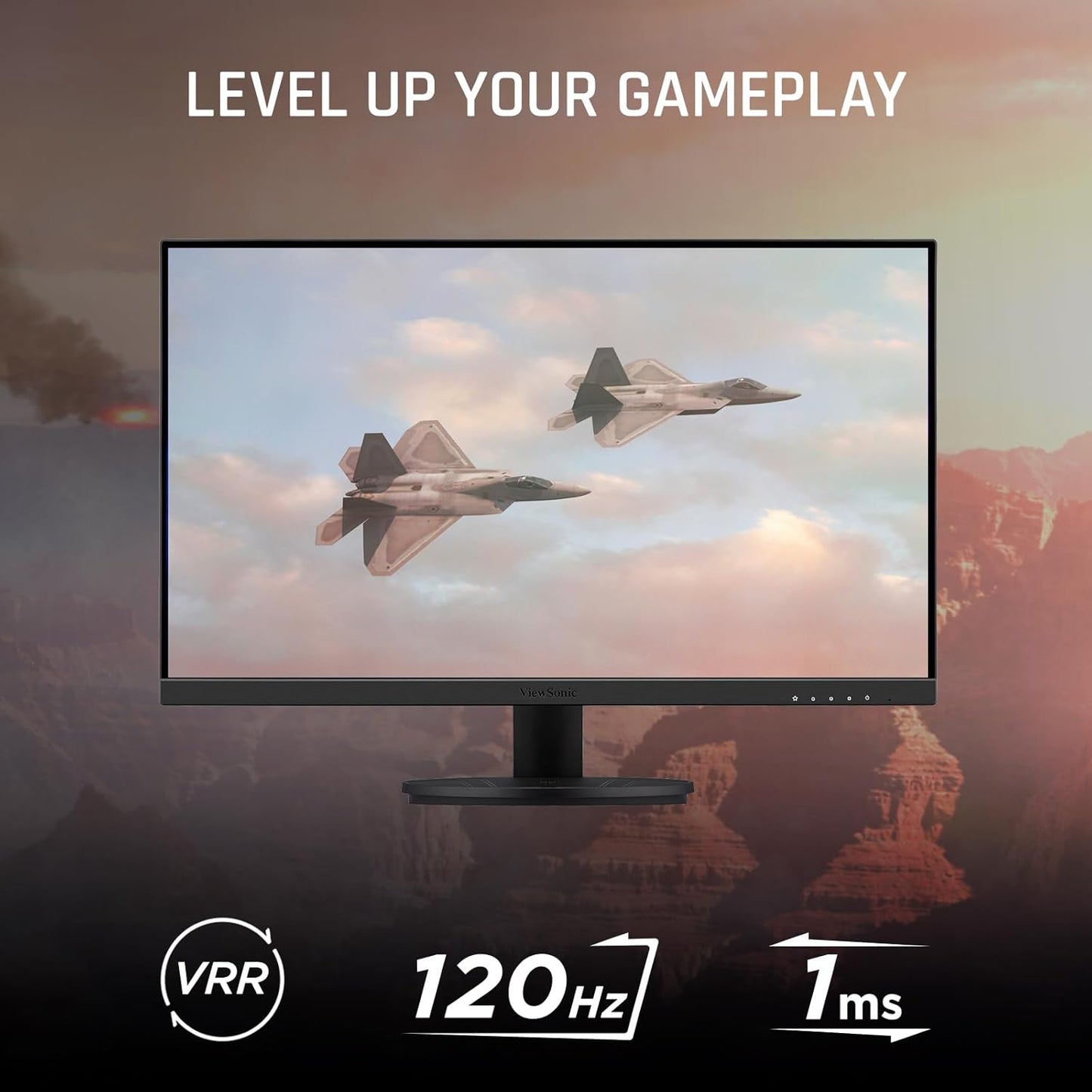 ViewSonic VX2416A 24" 1080p 120Hz 1ms IPS Gaming Monitor