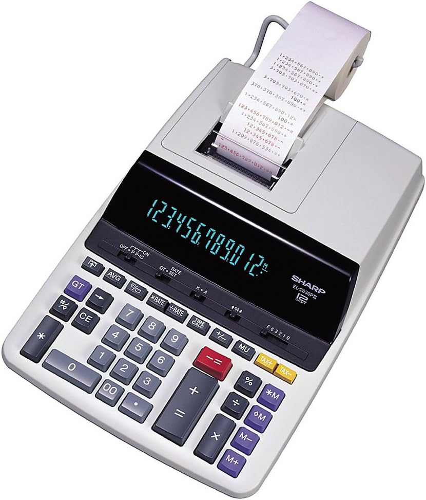 Sharp EL2630PIII Heavy Duty Printing Calculator