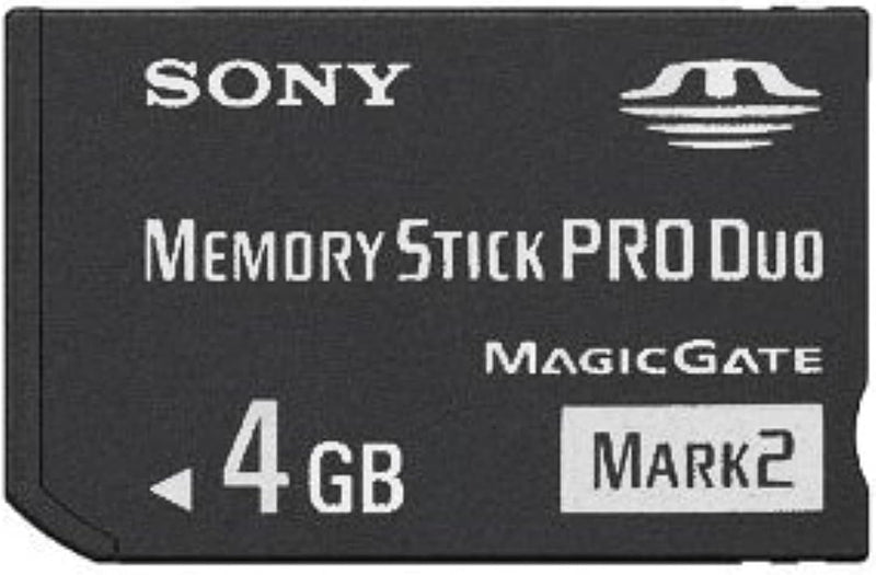 Sony PRO DUO 4GB Mark 2 Memory Stick PSP — main product image