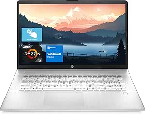 HP 17z Laptop - Ryzen 5, 16GB, 1TB HDD + 256GB SSD - Touchscreen — main product image