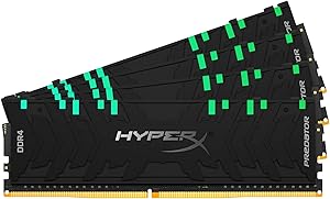 HyperX HX430C16PB3AK4/128 Predator RGB 128GB DDR4 Gaming RAM