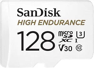 SanDisk High Endurance 128GB MicroSDXC Card — main product image
