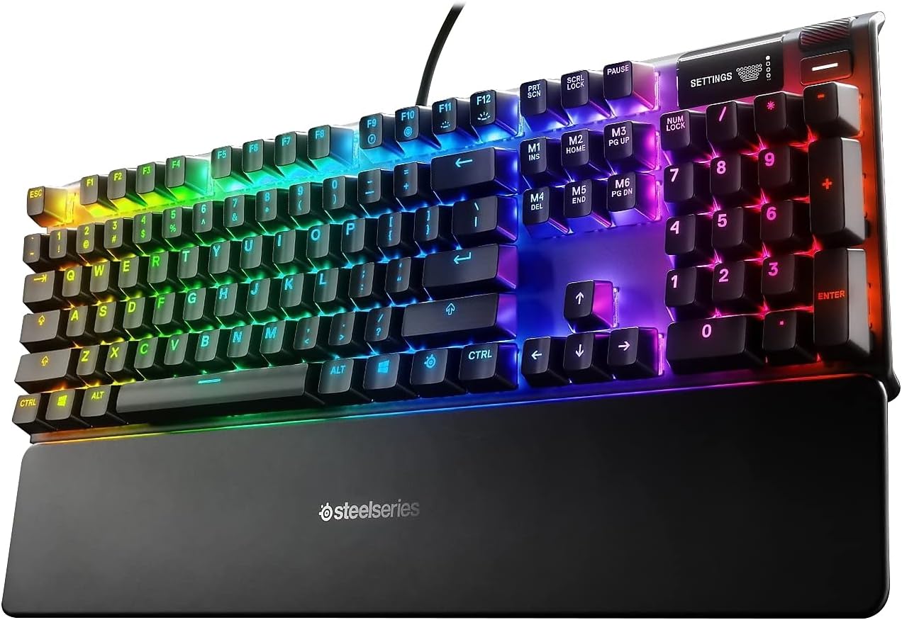 SteelSeries 64621 Apex 7 Mechanical Keyboard Blue Switch RGB