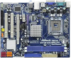 ASRock G41M-GS3 LGA775 Micro-ATX Motherboard — main product image