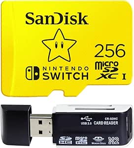 SanDisk Nintendo Switch 256GB UHS-I microSDXC Memory Card